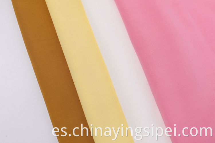 100% Woven Viscose Poplin Dyed Fabrics